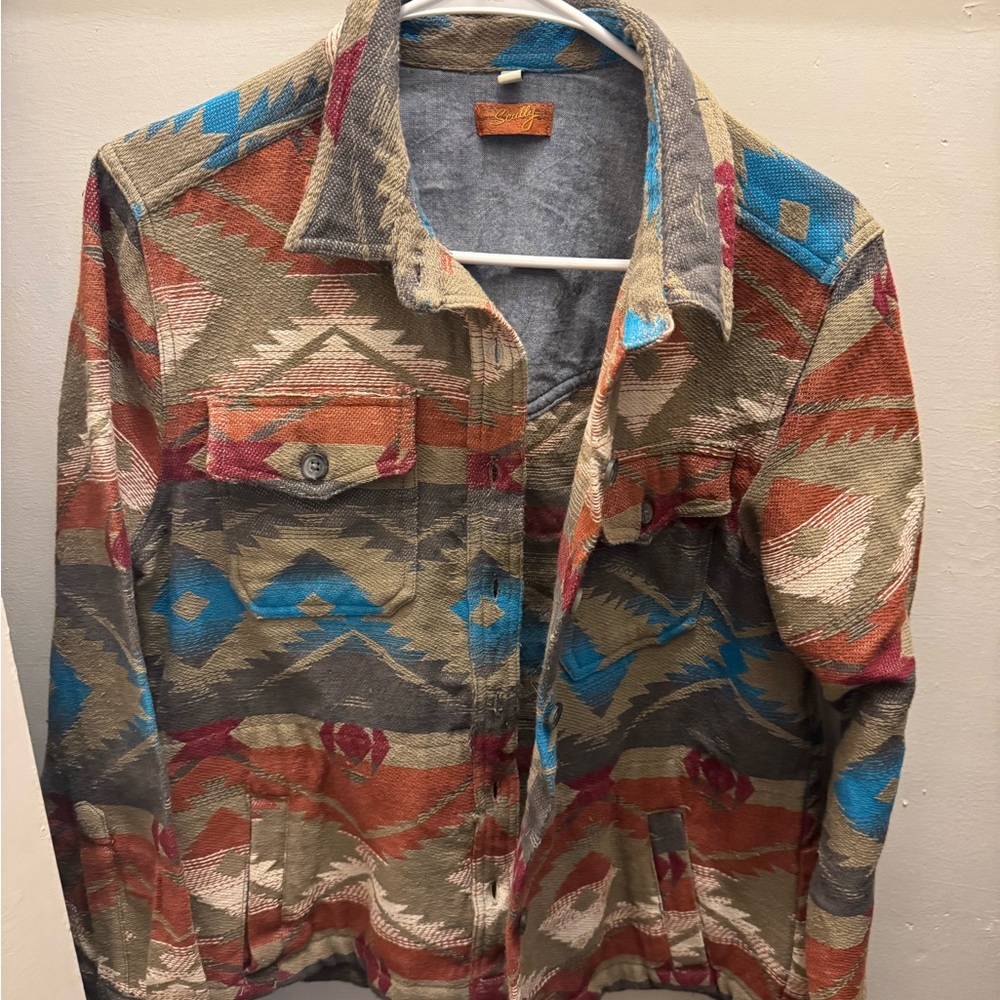 Scully Southwestern Patterned Jacket - Multicolor